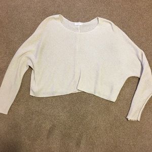 Lush cream sweater!